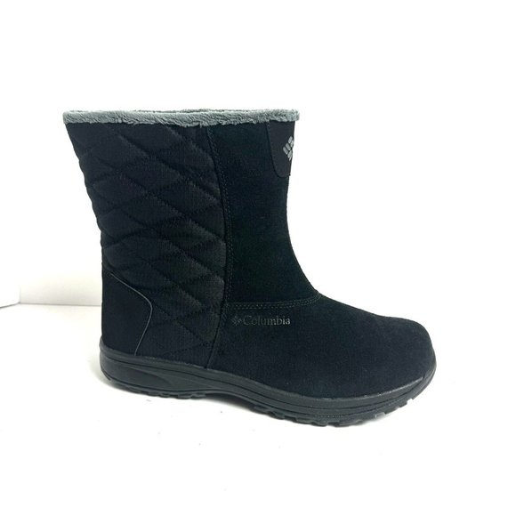 Columbia Womens Ice Maiden Slip III Waterproof Boot Black Size 10 M - Picture 1 of 6